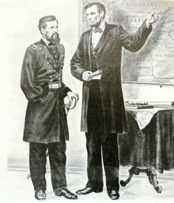 Howard and Lincoln discussing information
