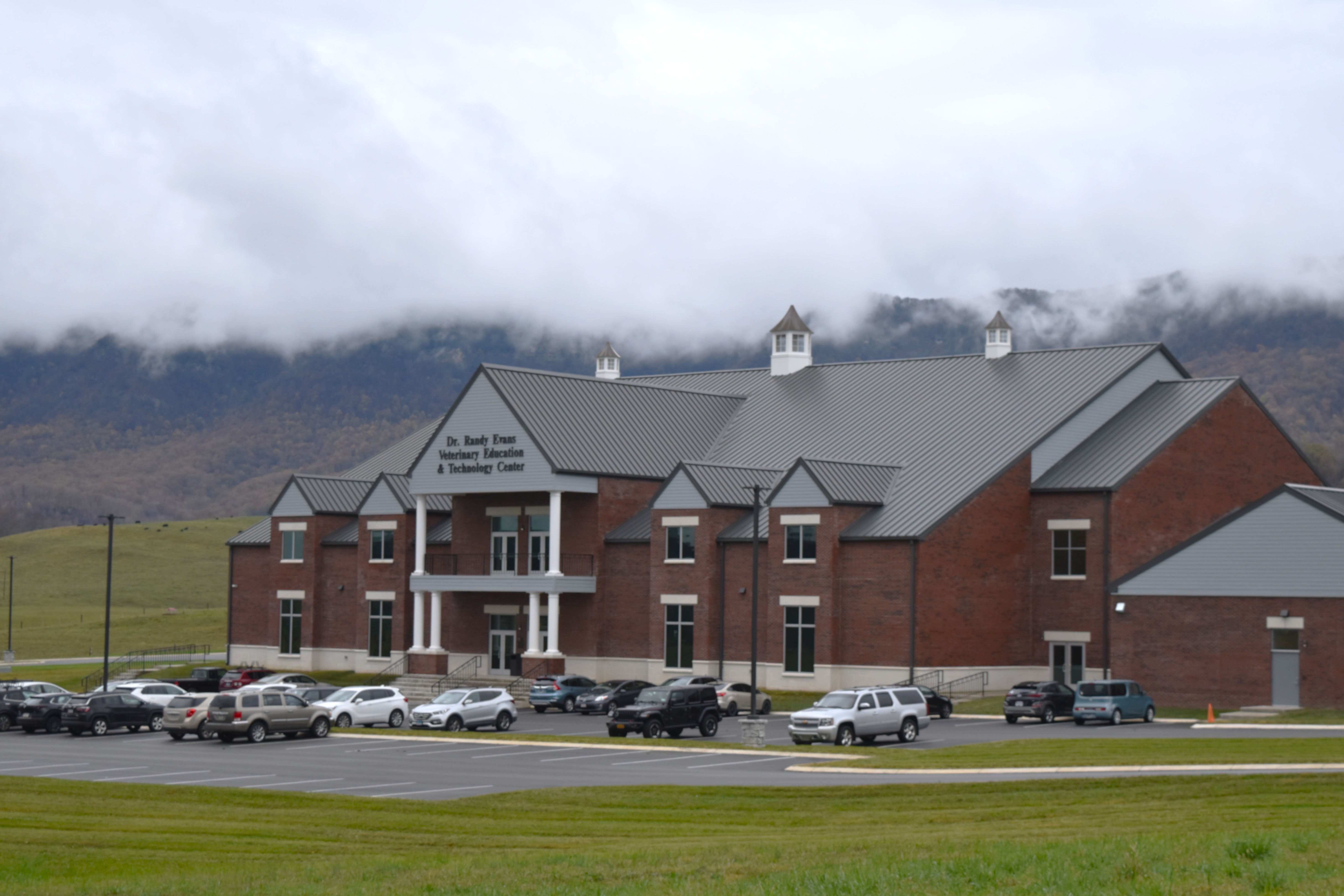 the veterinary education and technology center building