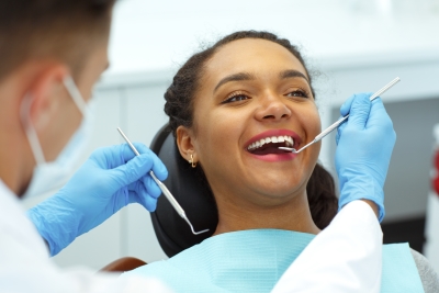 patient smiling