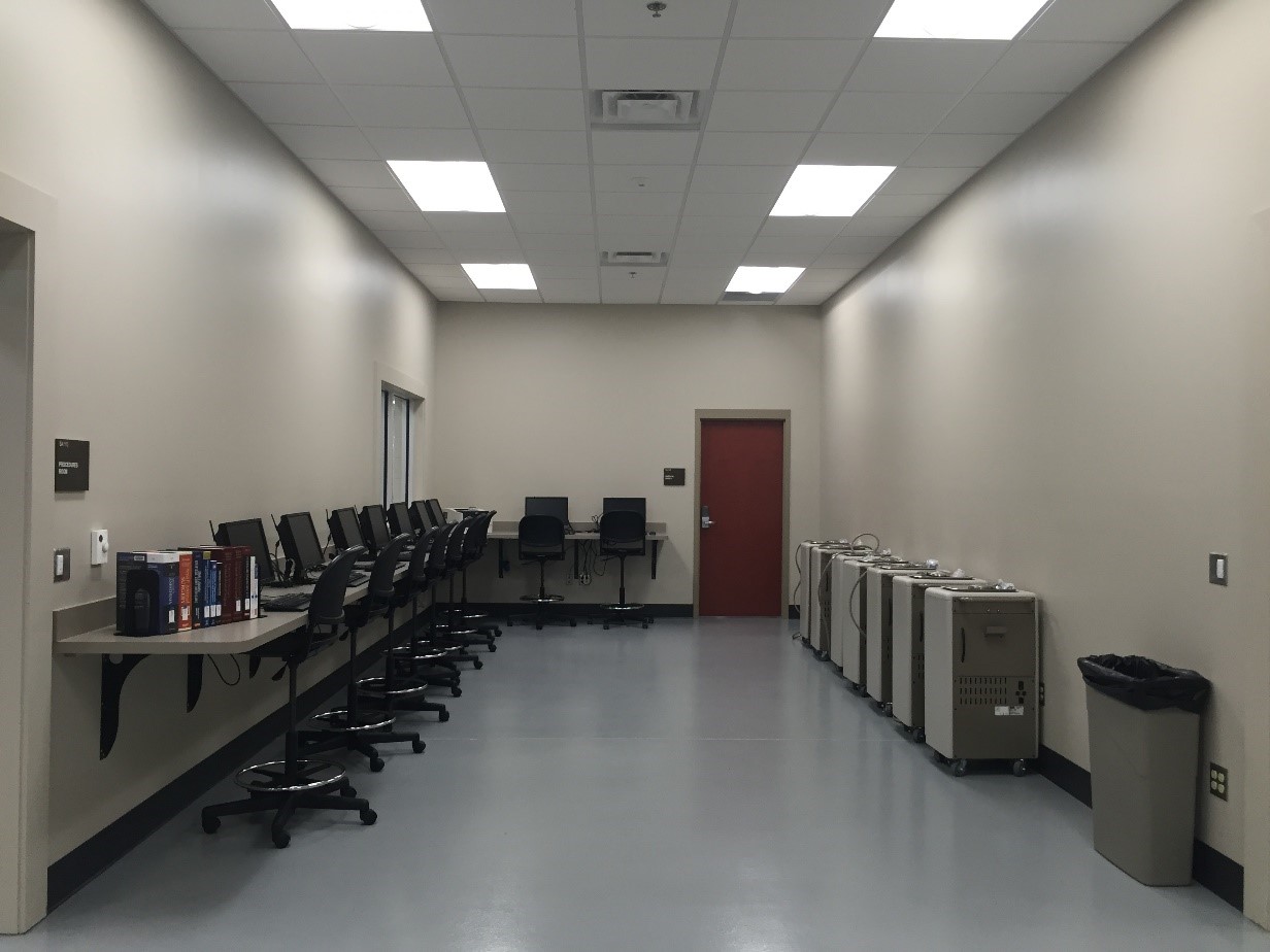 Medical Records Corridor