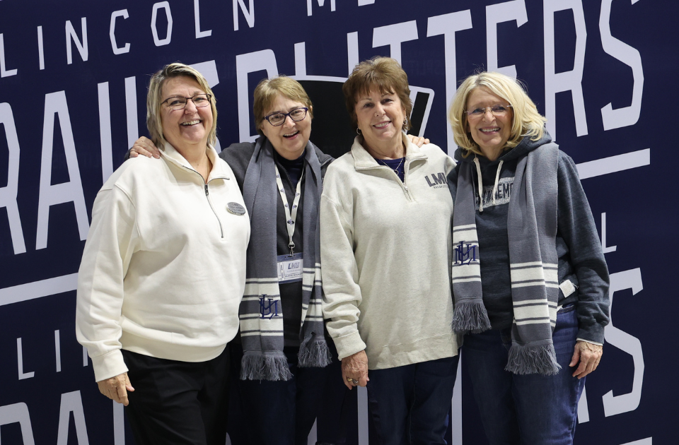 Group at Alumni Game