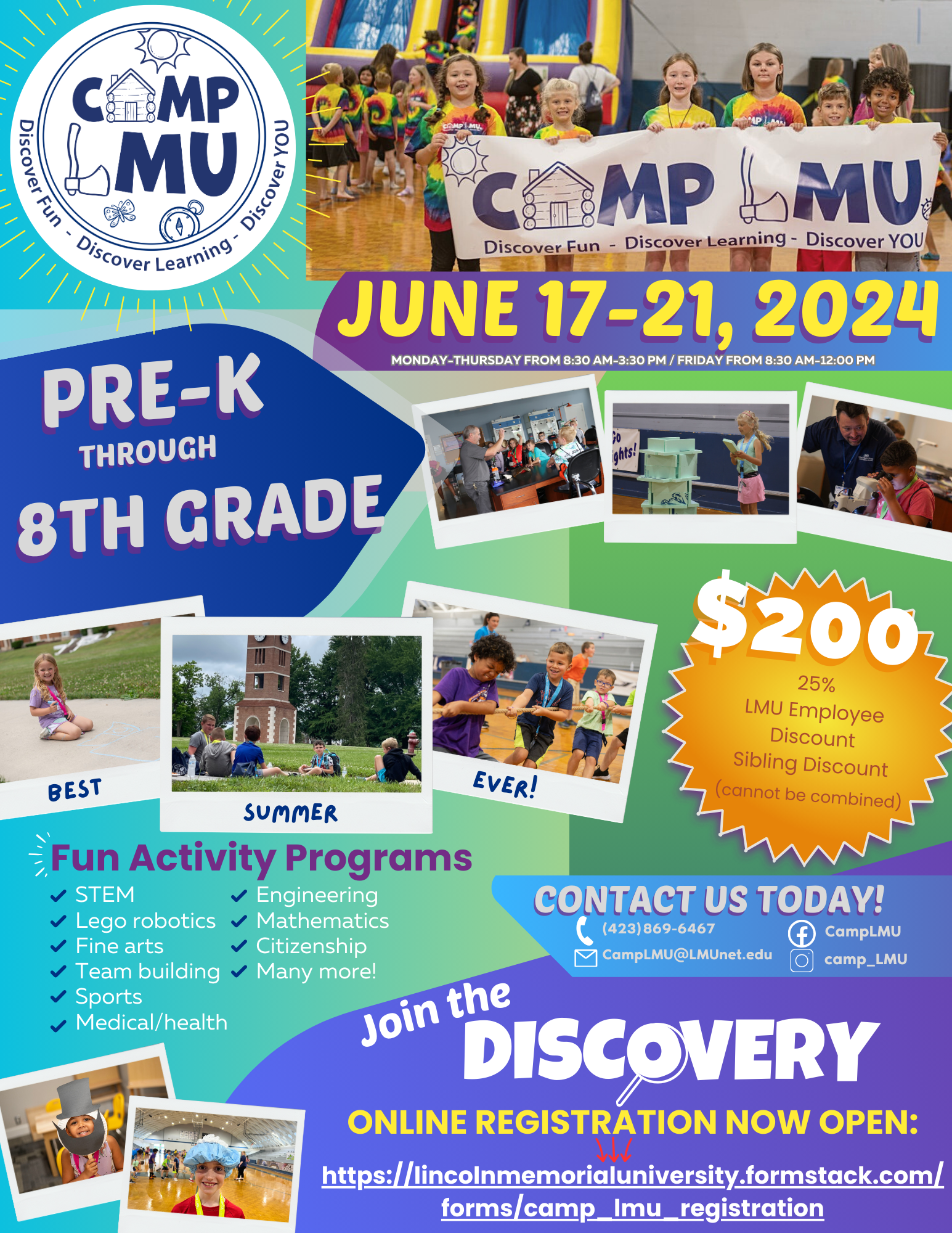 Camp LMU 2024 Registration