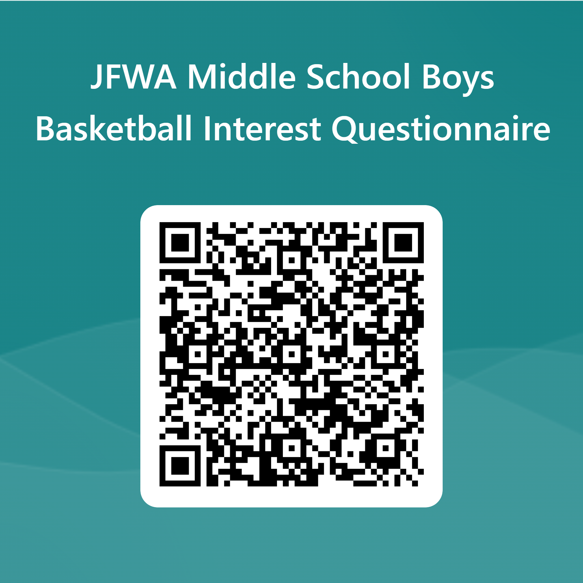 QR Code for interest form