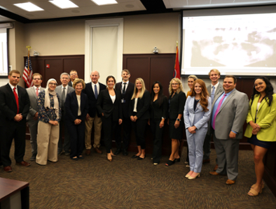 Mock Trial team and Forensic Fellows