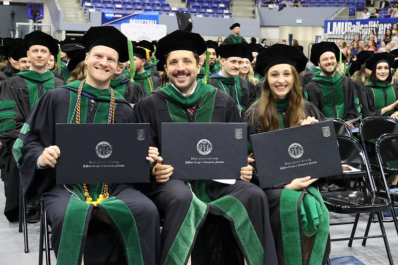 graduates seated