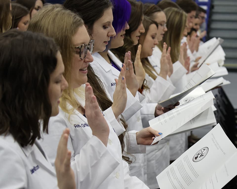 White Coat Ceremony file photo