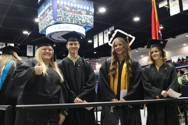 graduates from fall 2024 commencement