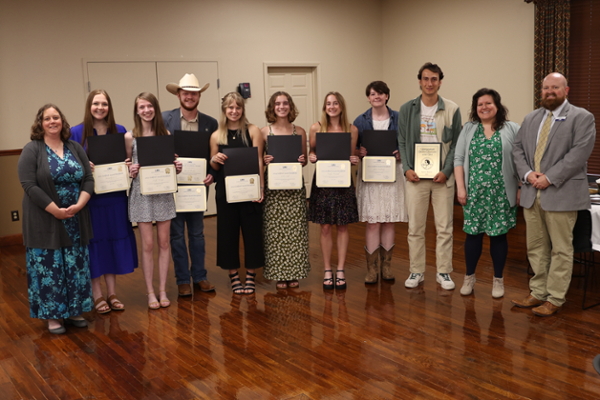 group photo of winners