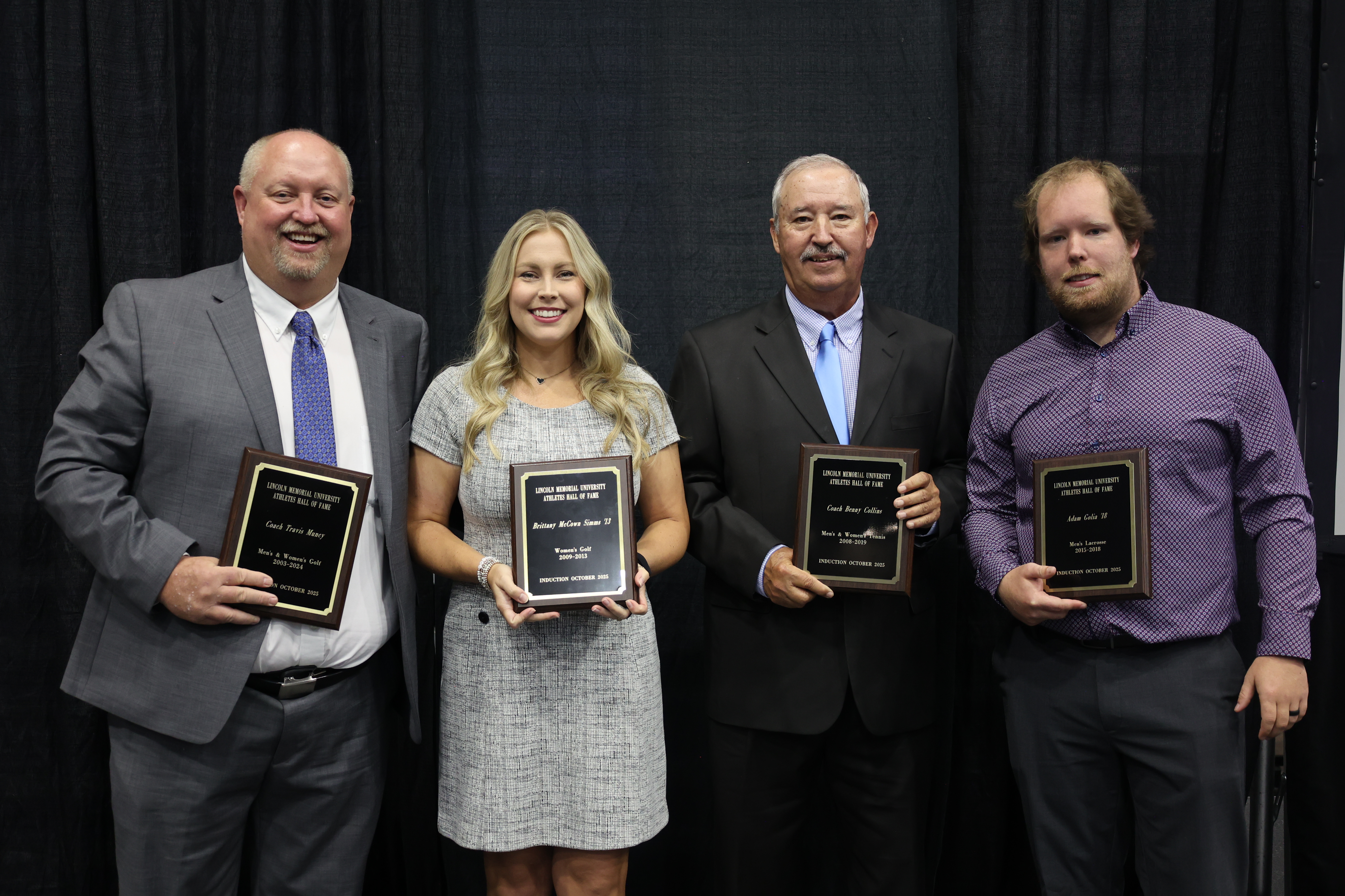 group photo of inductees