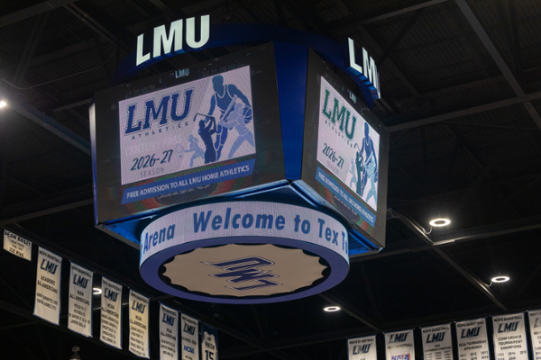 Century pass message displayed at Tex Turner Arena