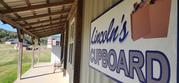 front of Harrogate pantry building