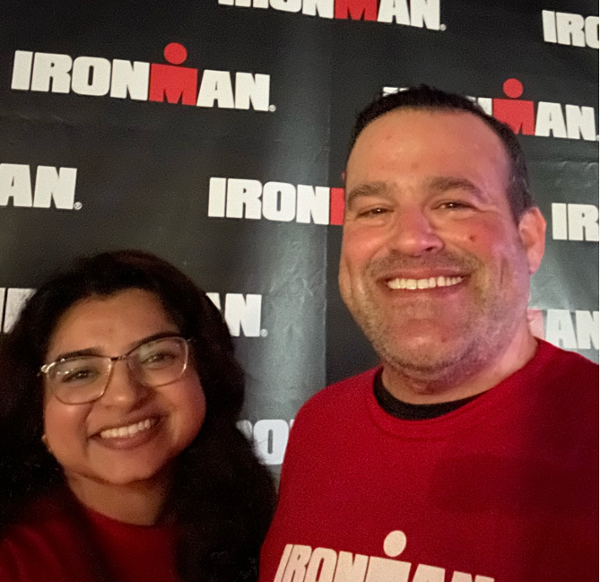 Dr. Bradley Goldstein and Jackelyn Phillip, OMS III
