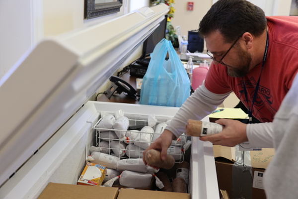 Hickory Corner Farms meat donation