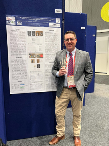 Dr. Erick Moberg presents research in Australia