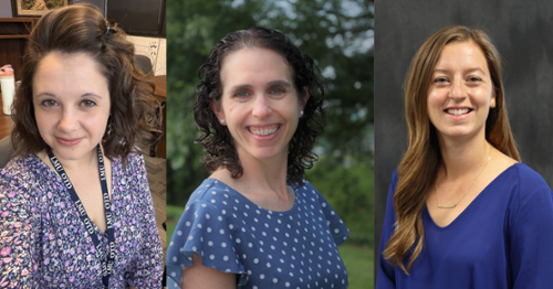 Dr. Emma Cummings, Dr. Jillian Pindar and Dr. Deborah Zeitlin 