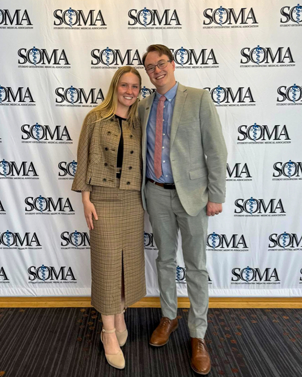 Preston Capener and Lauren Huelson at SOMA