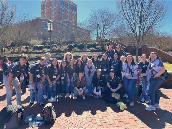 Group photo of students