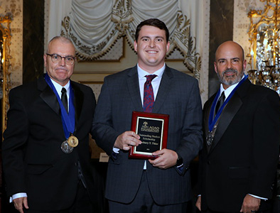 Dr. Gary S. Ulrich, Zachary Thier and Dr.  Edward J. Armbruster