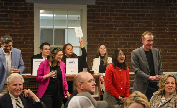 SPIF Auction attendees 