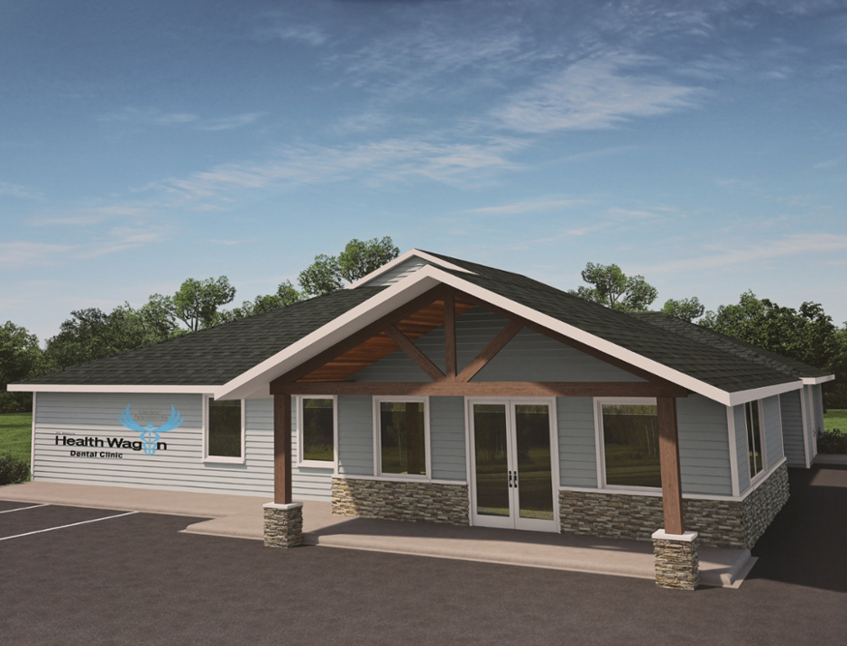 Rendering of new dental building