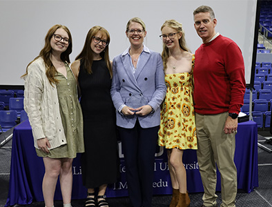 Ali, Kenzie, Christy, Anna and Eddie Graham