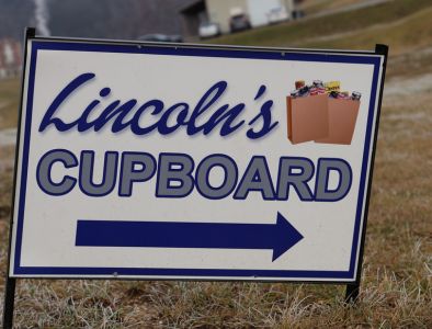 Lincoln's Cupboard Sign 