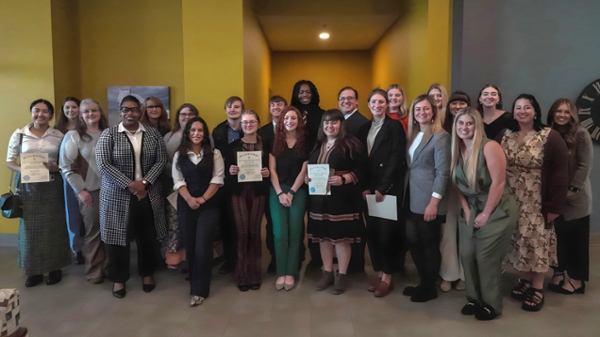 Group photo of honorees