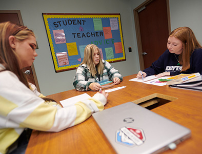 students in classroom