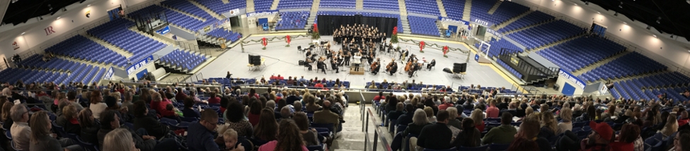 KSCO performing in Tex Turner Arena