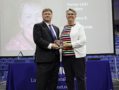 Dr. Clayton Hess with Dr. Robin Wilson