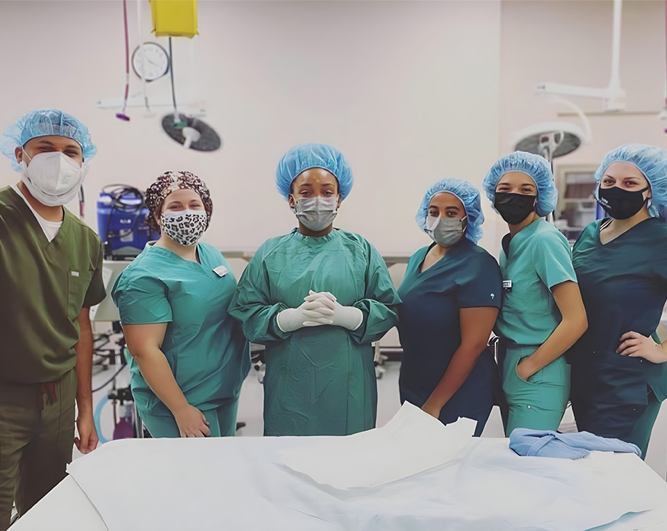 Clinical Skills Students 